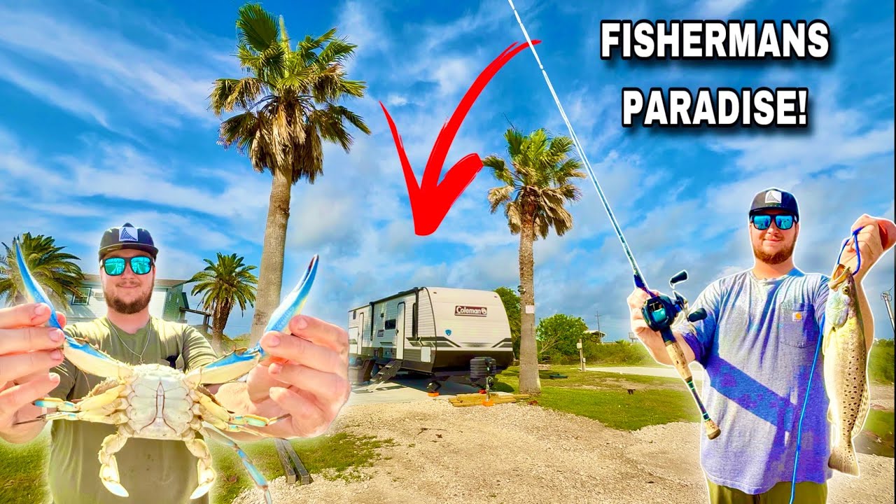 2 Days FISHING and CRABBING The Texas Coast! (Catch, Clean, Cook)