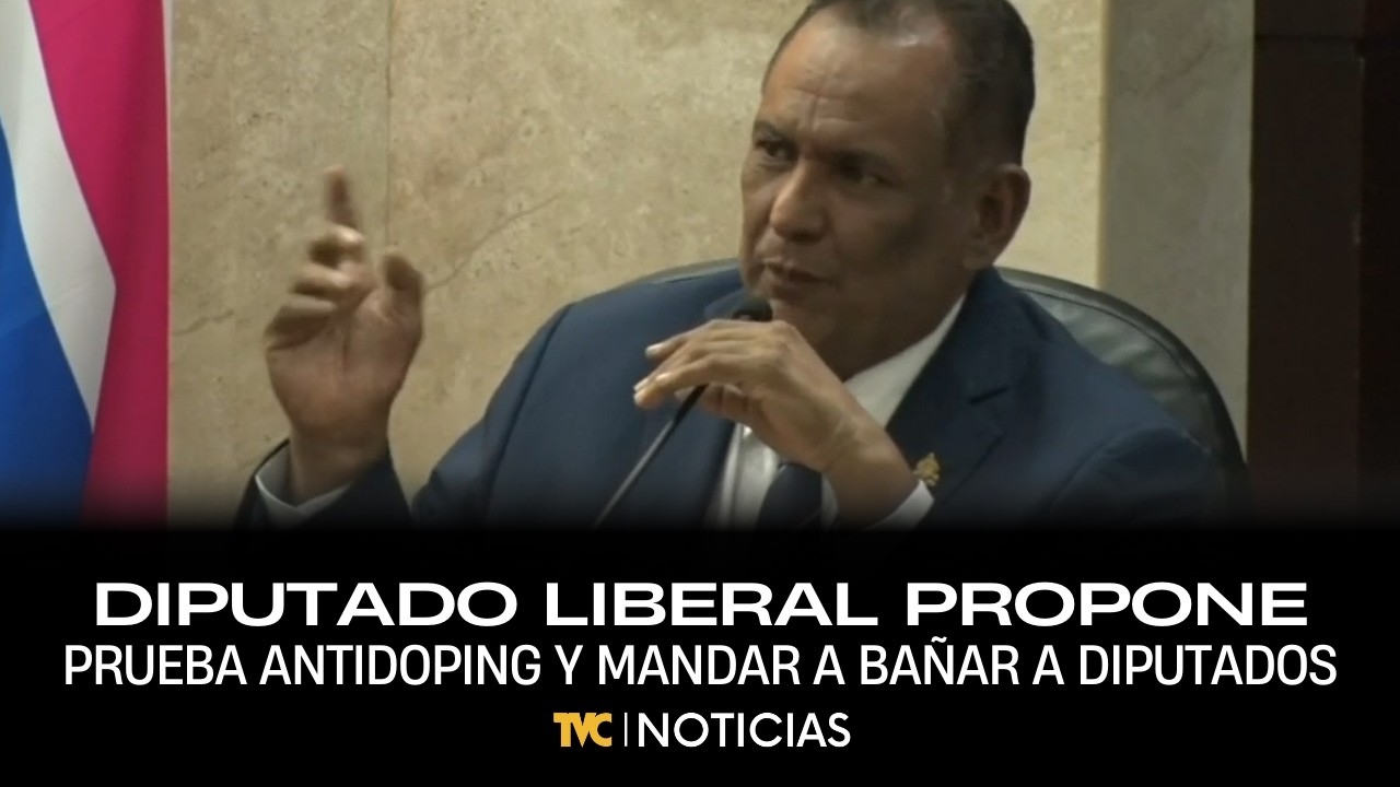 Diputado liberal propone prueba antidoping y mandar a bañar a diputados