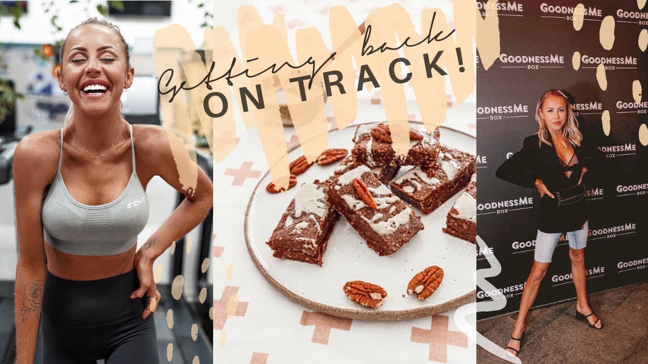 GETTING BACK ON TRACK after a weekend of events and drinking!  NEW RECIPE + WORKOUT
