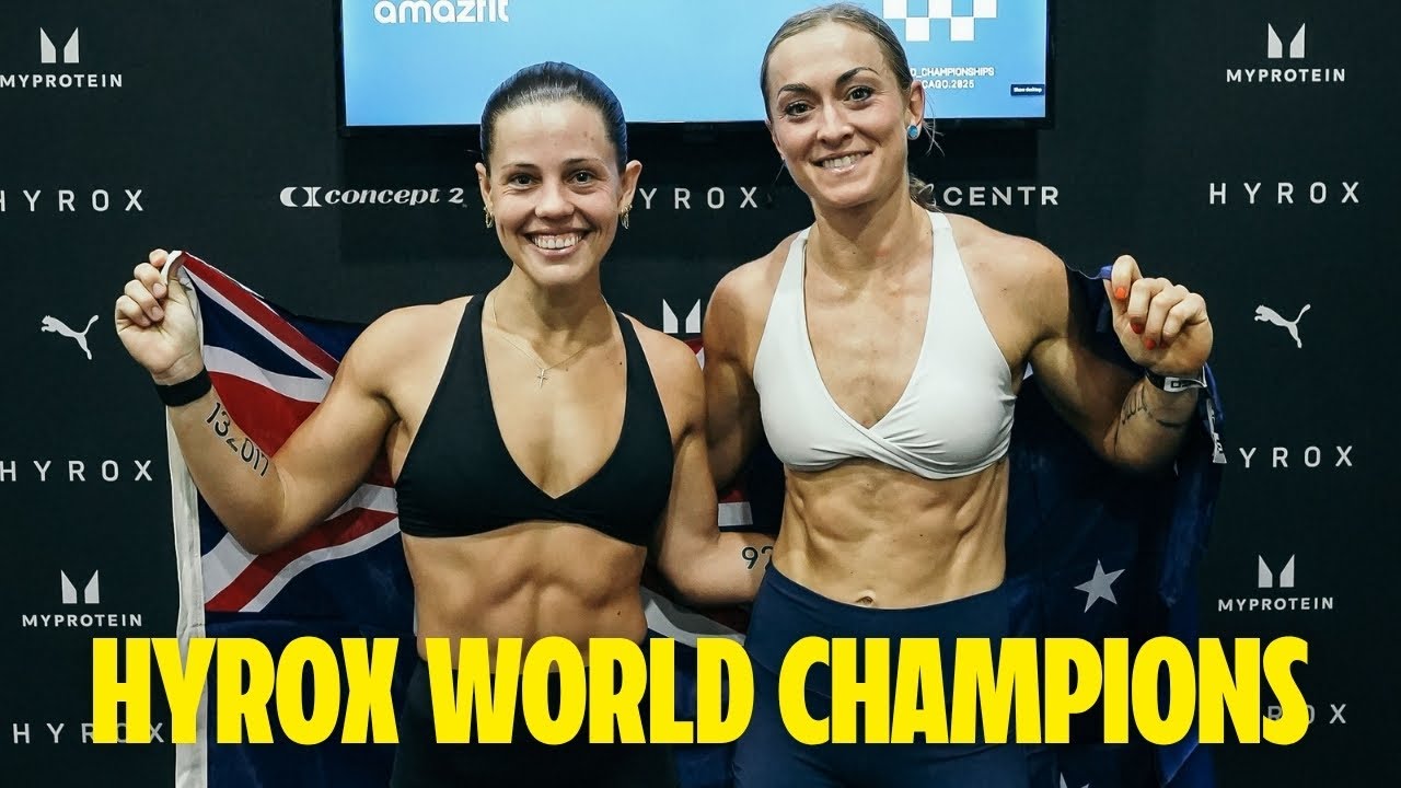 WE WON THE HYROX WORLD CHAMPIONSHIPS & ALMOST BROKE THE WORLD RECORD!!!