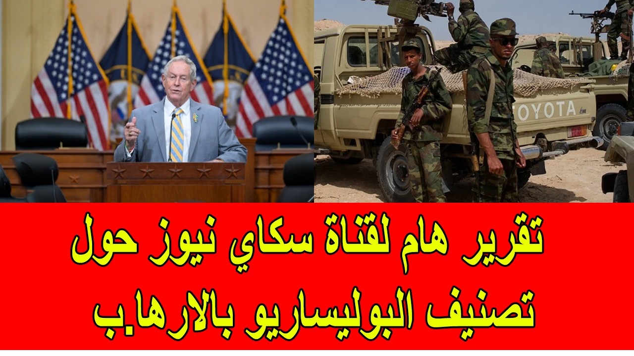 تقرير هام لقناة سكاي نيوز العربية حول تصنيف البوليساريو كتنظيم ارها.بي