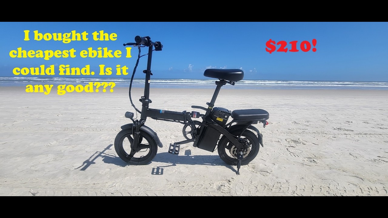 I bought the cheapest ebike I could find. $210 at Walmart!