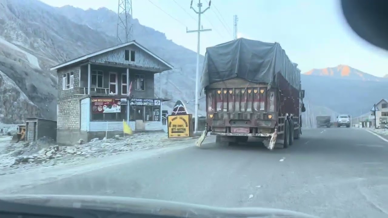 Crossing cold desert,zojilla,towards Kargil..Leh trip part 5..