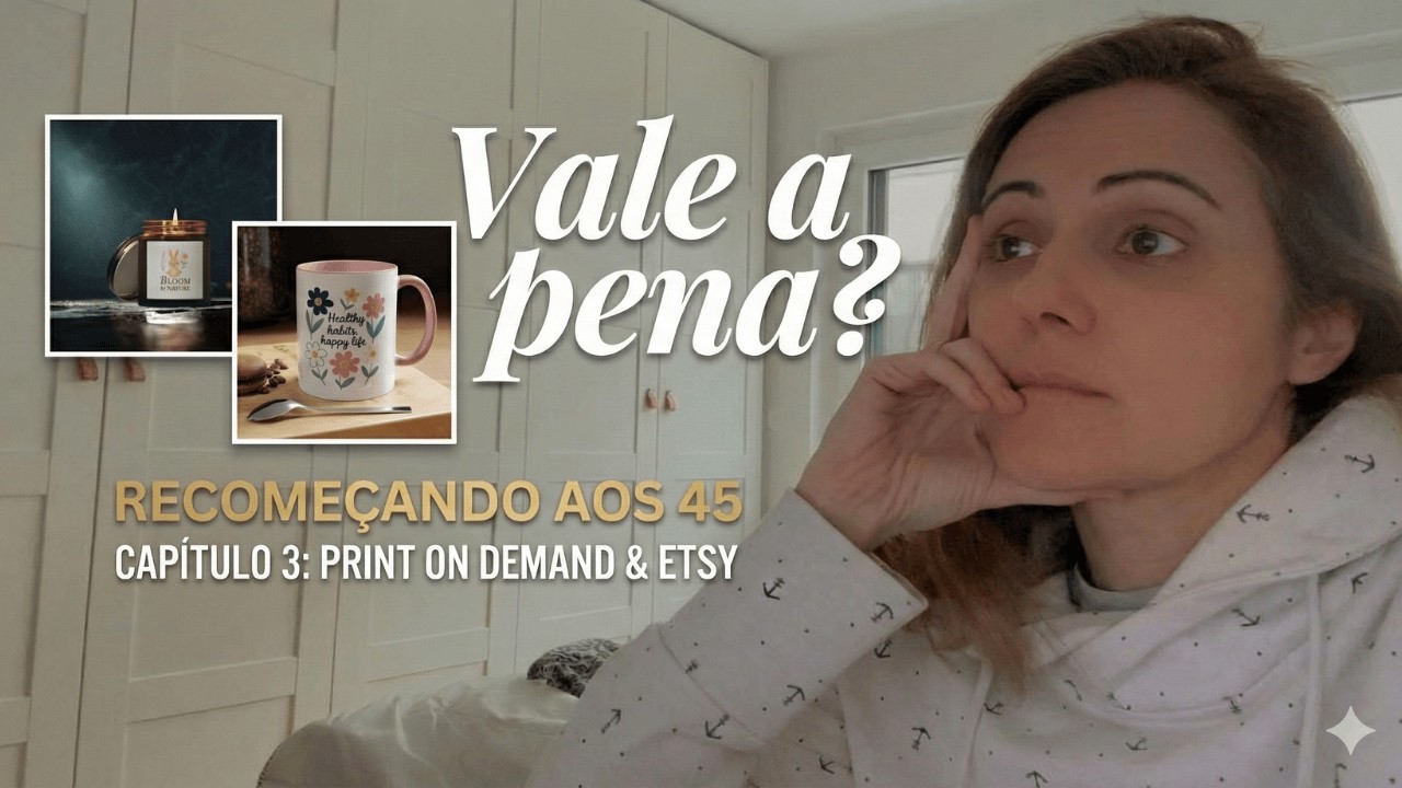 Me reinventando aos 45 – Capítulo 3: Etsy e Print On Demand valem a pena?