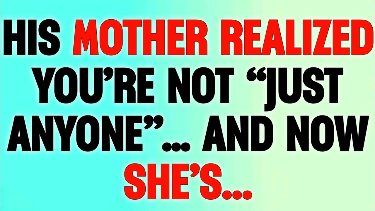 😳 HIS MOTHER REALIZED YOU’RE NOT “JUST ANYONE”… AND NOW SHE’S...