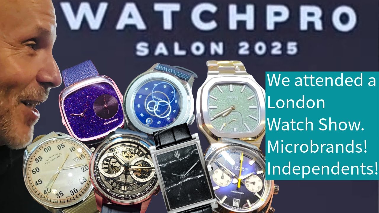 Сезон WATCH SHOW продолжается: салон WATCHPro 2025. Микробренды! Британские, швейцарские, канадск...