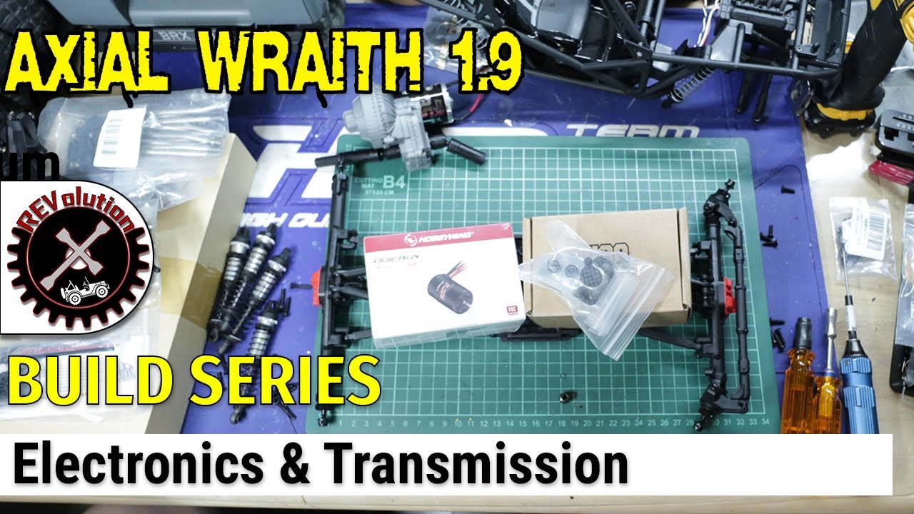 Axial Wraith 1.9 Build Series - Electronics and Transmission