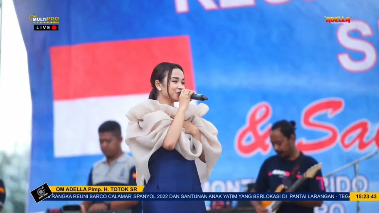 PERMATA HATI - TASYA ROSMALA - OM ADELLA LIVE LARANGAN TEGAL 2022