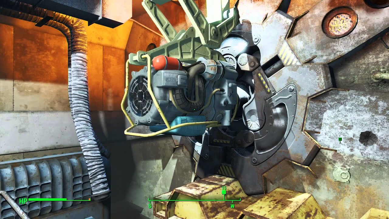 Fallout 4 - Leaving Vault 111 and Opening Vault Door