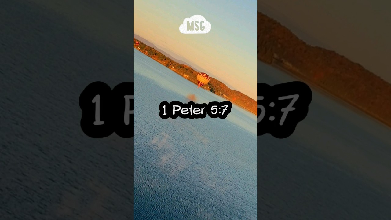 A Bible verse to inspire you 😇 1 Peter 5:7