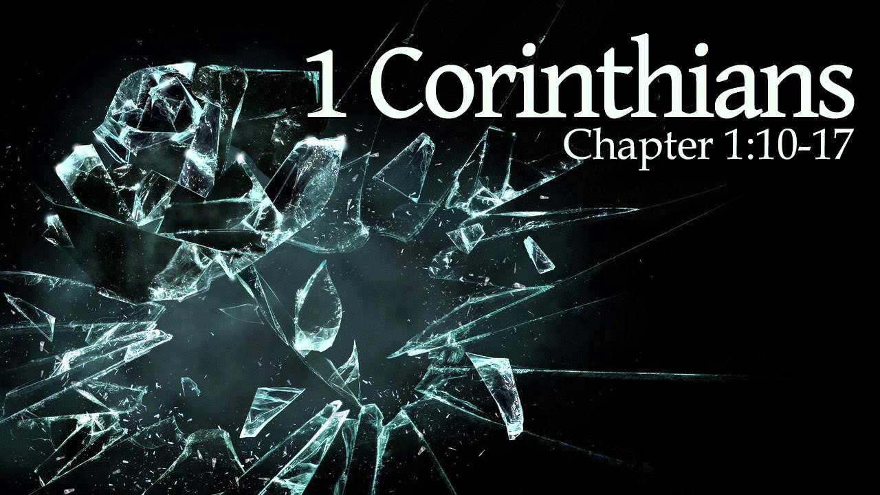 Verse by Verse - 1 Corinthians 1:10-17