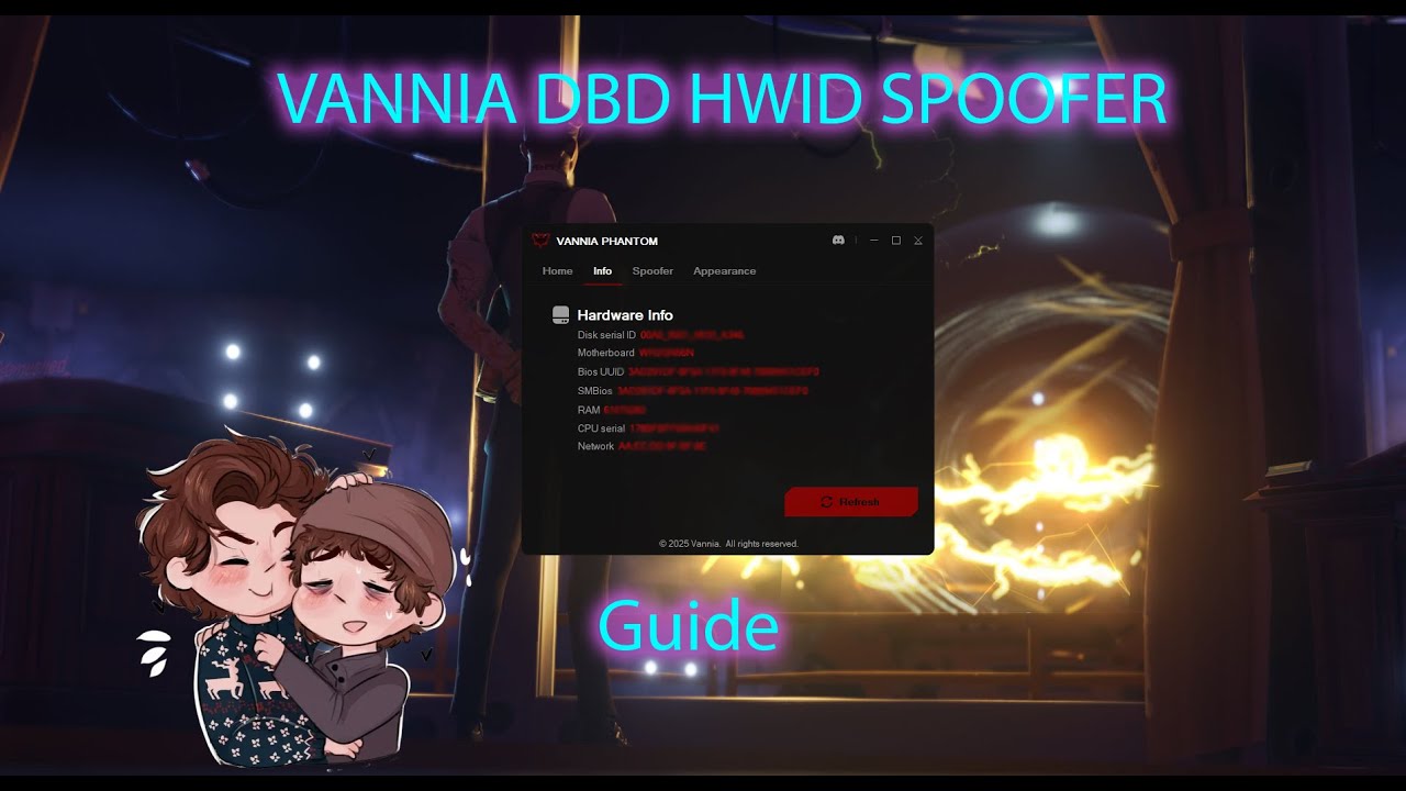 how to UNBAN your PC on Dead By Daylight with Vannia TEMP HWID Spoofer / Woofer Guide 2025