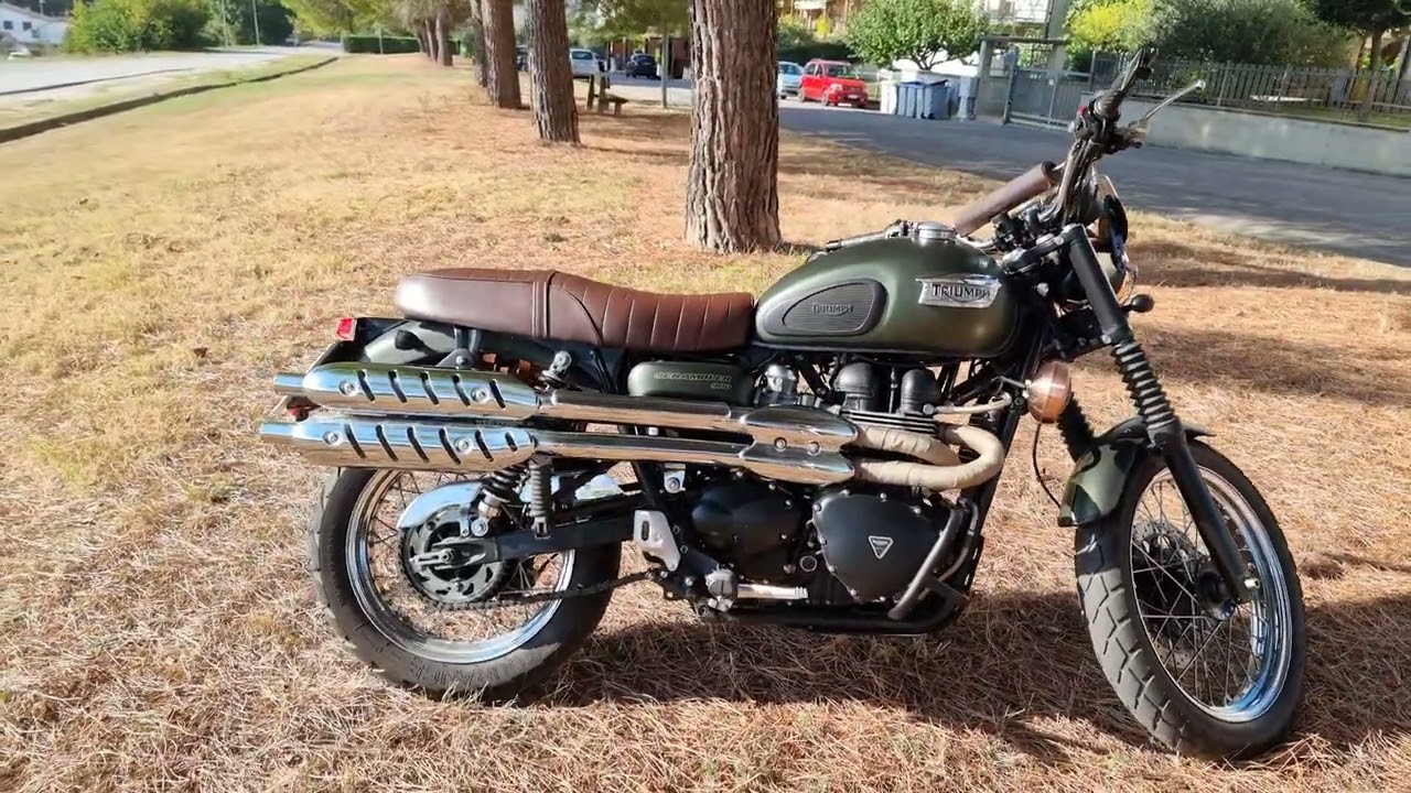 TRIUMPH SCRAMBLER 2010