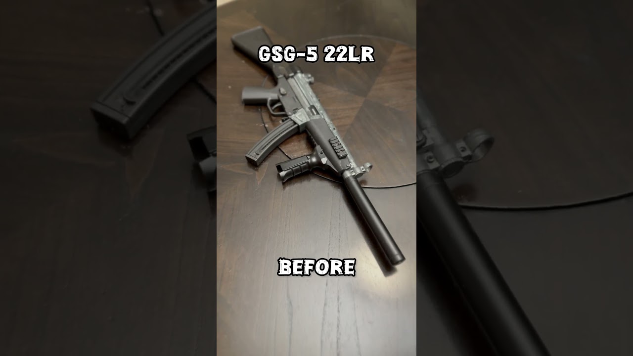GSG-5 upgrades. #GSG5 #22LR #aventurasdeuncazador #transformation #upgrades #rifle #hunting
