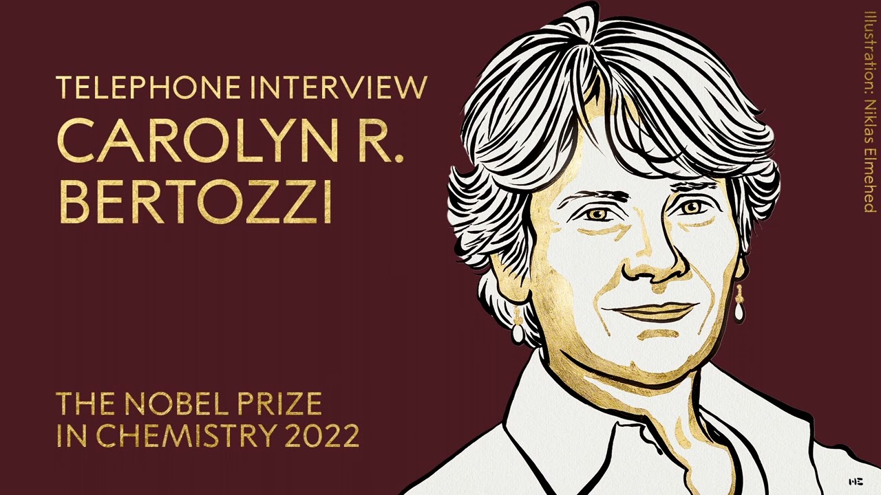 First reactions | Carolyn Bertozzi, Nobel Prize in Chemistry 2022 | Telephone interview