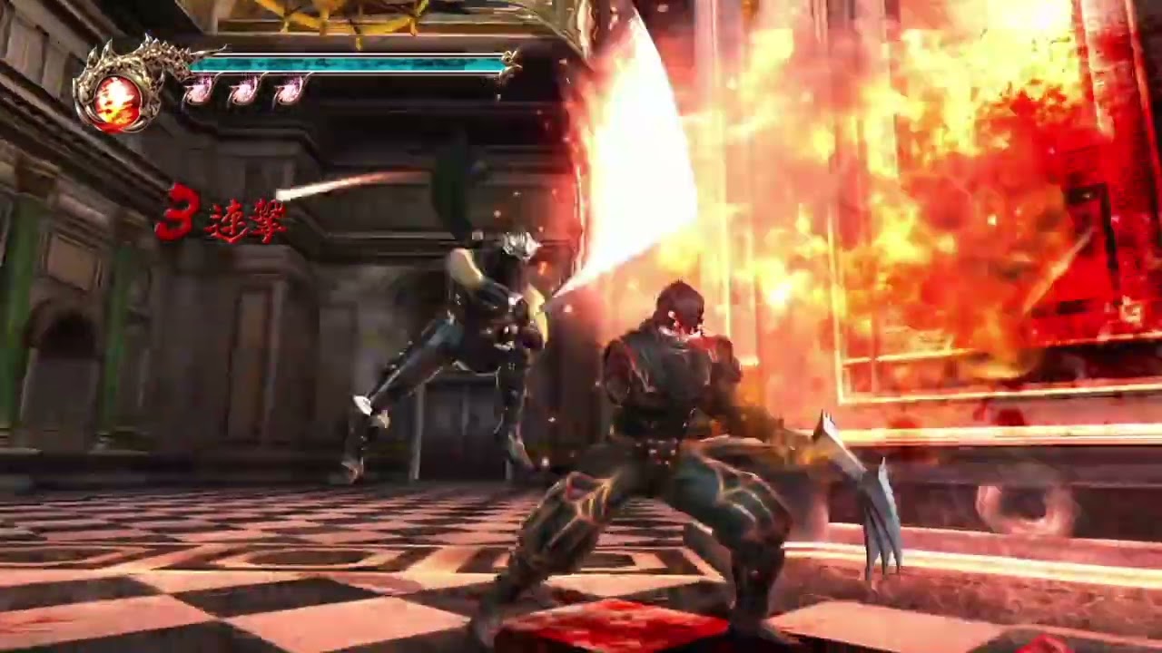 [XSX]Ninja Gaiden 2 Master Ninja Church Battle For funny