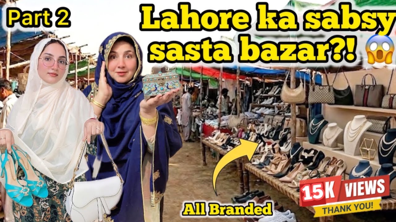 Lahore's very big land/Thrift Bazaar in Bahria town😍