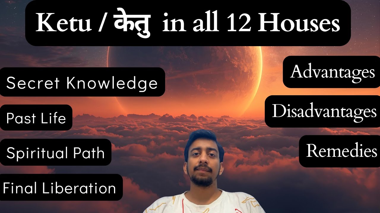 Ketu in All 12 Different Houses | Unlock Your Past Life SECRET | #astrology #ketu