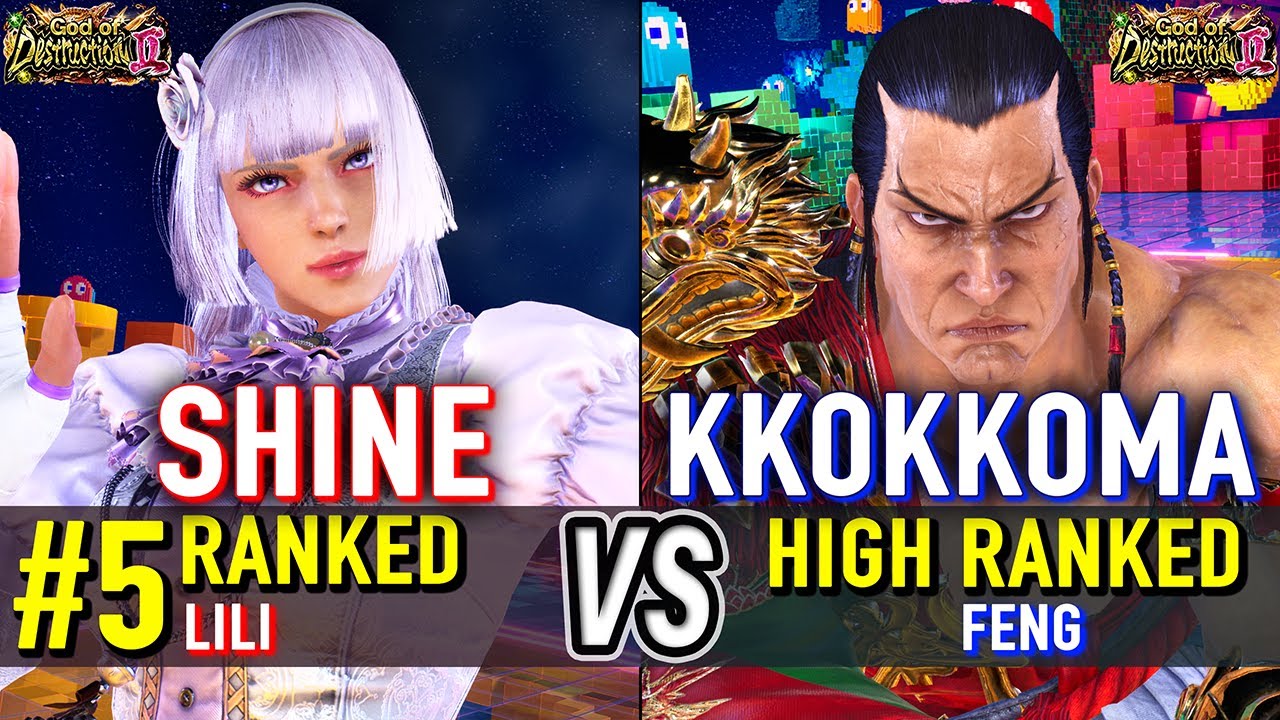 T8 🔥 SHINE (#5 Ranked Lili) vs KKOKKOMA (Feng) 🔥 Tekken 8 High Level Gameplay