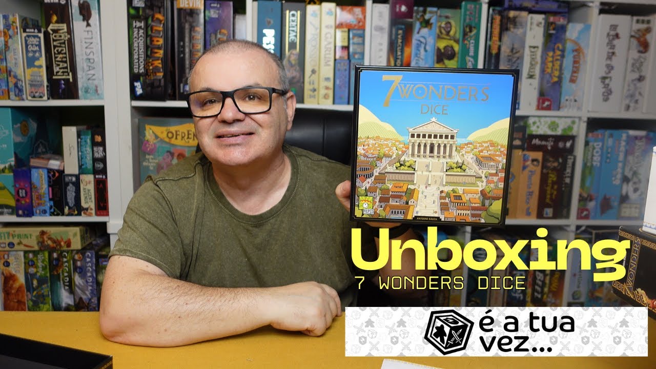 7 Wonders Dice   Unboxing