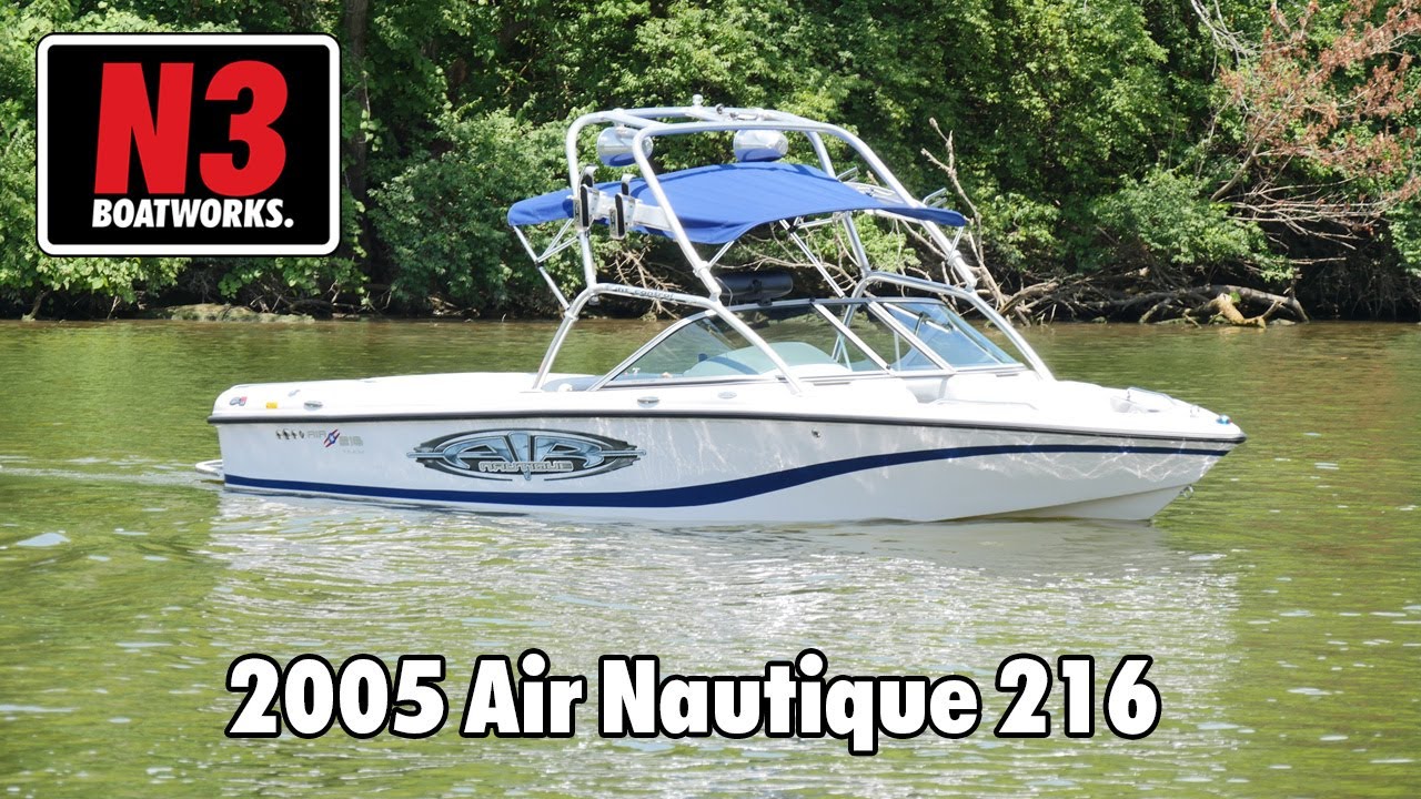 2005 Air Nautique 216 &mdash; на воде || N3 Boatworks