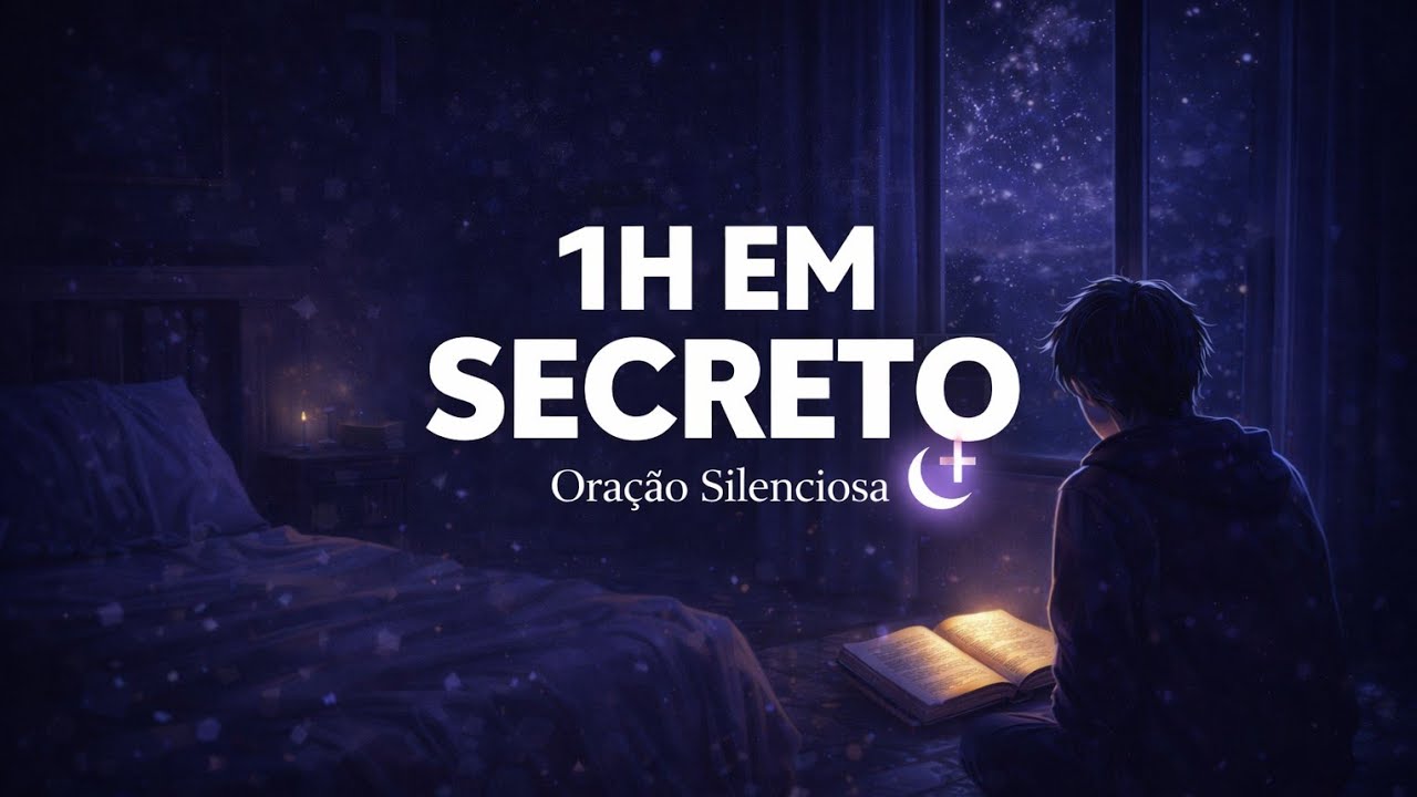 No Quarto Escuro com Deus | 1 Hora de Lo-fi Cristão 🧠