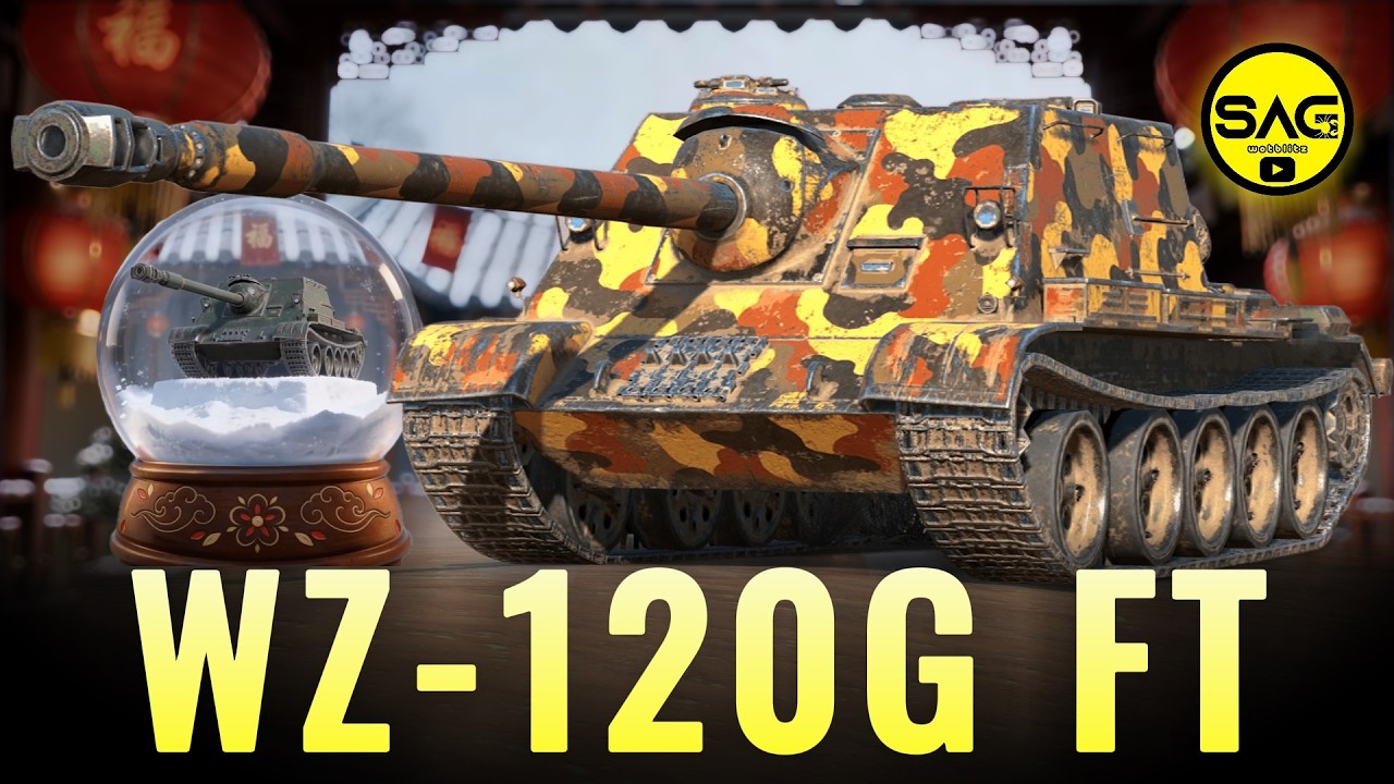 WZ-120G FT — НОВА ІМБА ЗІ СНІГОВОЇ КУЛІ? 🧧 Місячна фортуна | WoT Blitz