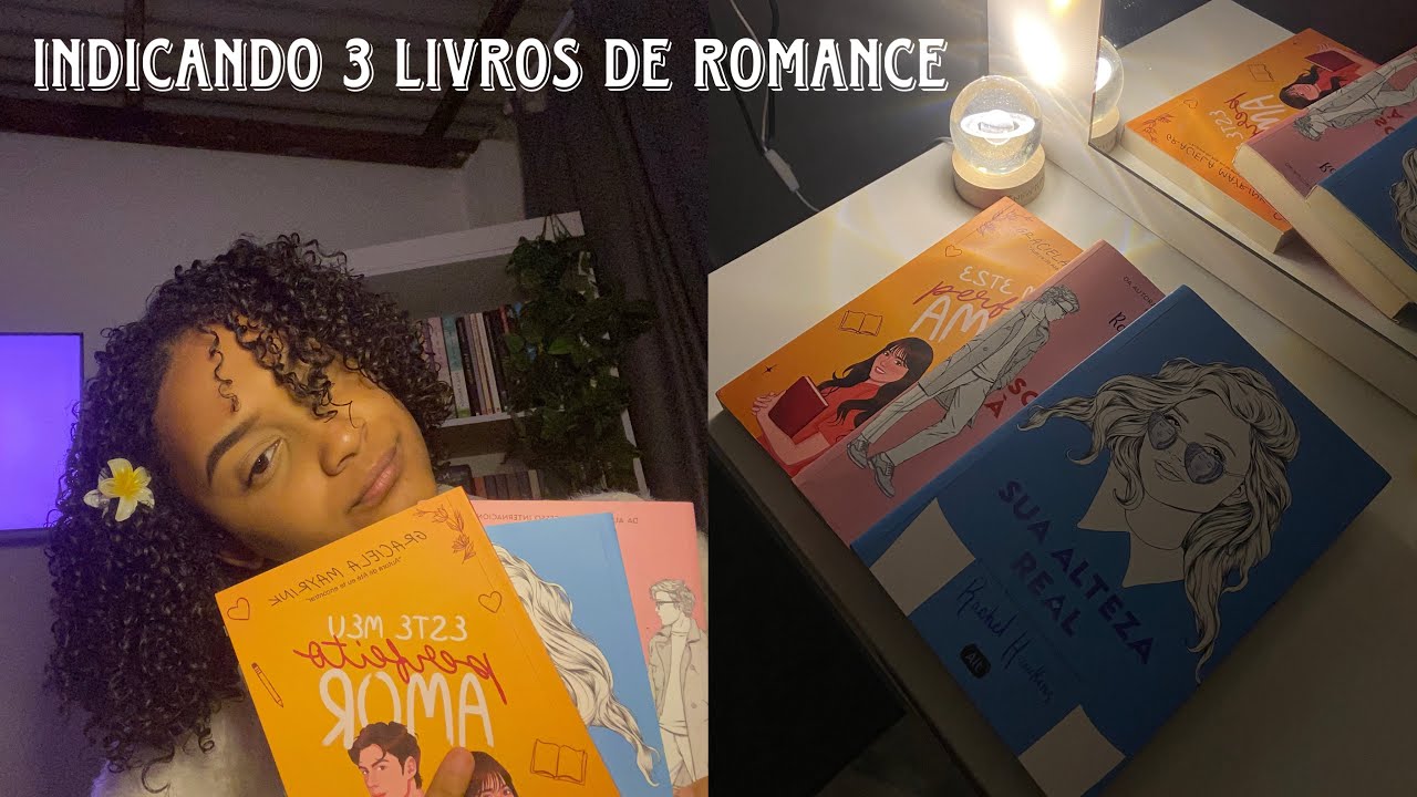 INDICANDO 3 LIVROS SE ROMANCE | LUIZA SOUZA