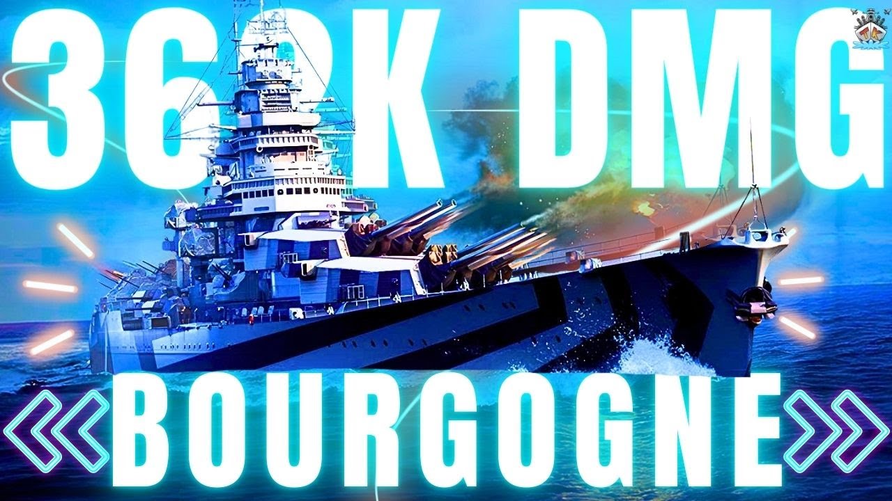 🚨 Bourgogne eskaliert komplett: 362K Damage! 🔥 | 300K Club | World of Warships 🚢