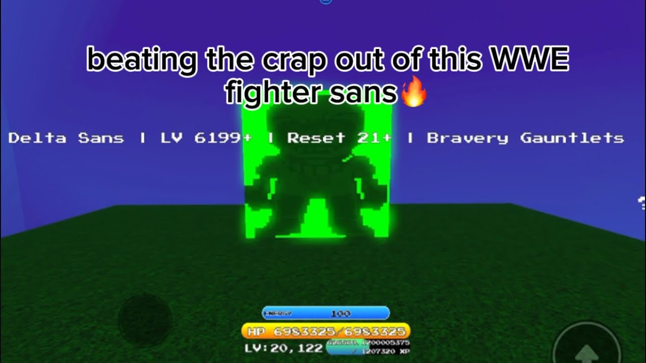 Defeating delta sans rematch - Unwavering Soul 11.0