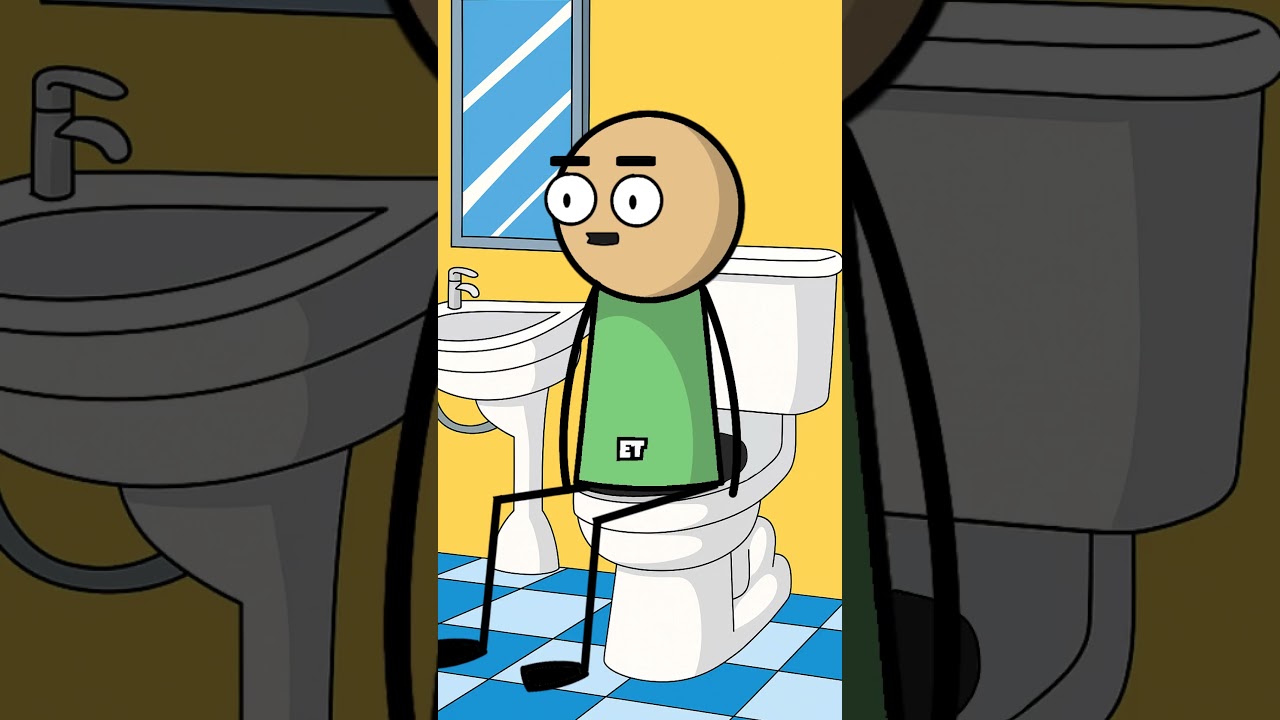 la question du wc 😂😂 #humour #animation #drole