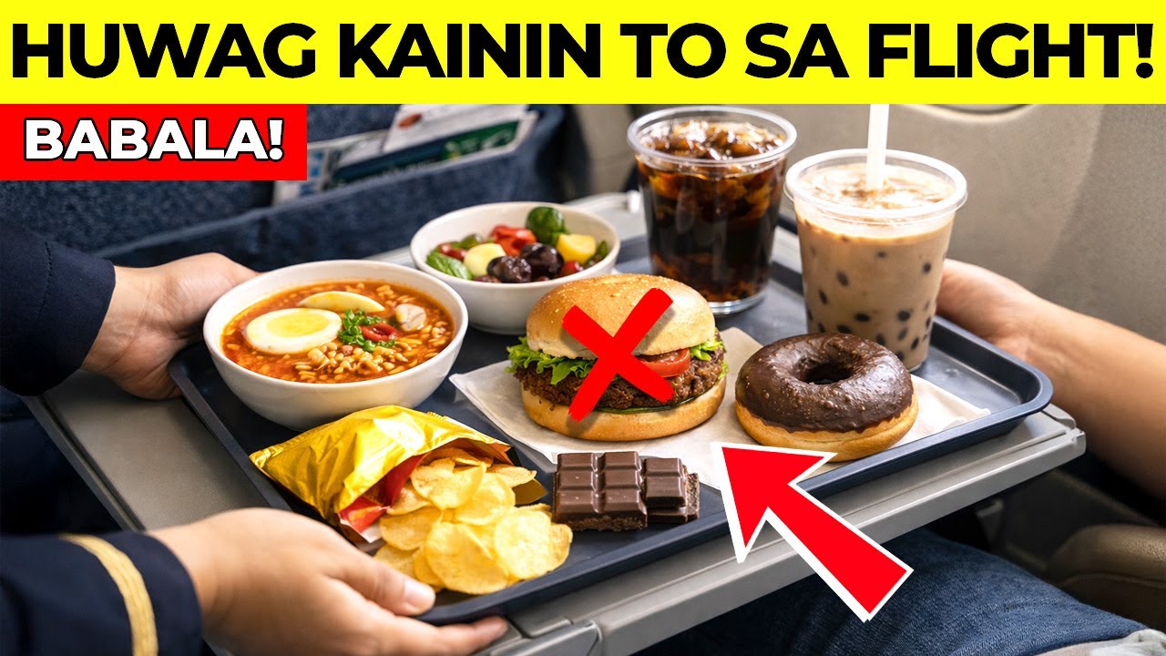 Huwag Itong Kainin sa Eroplano! (Baka Sumakit Tiyan Mo Mid-Flight)