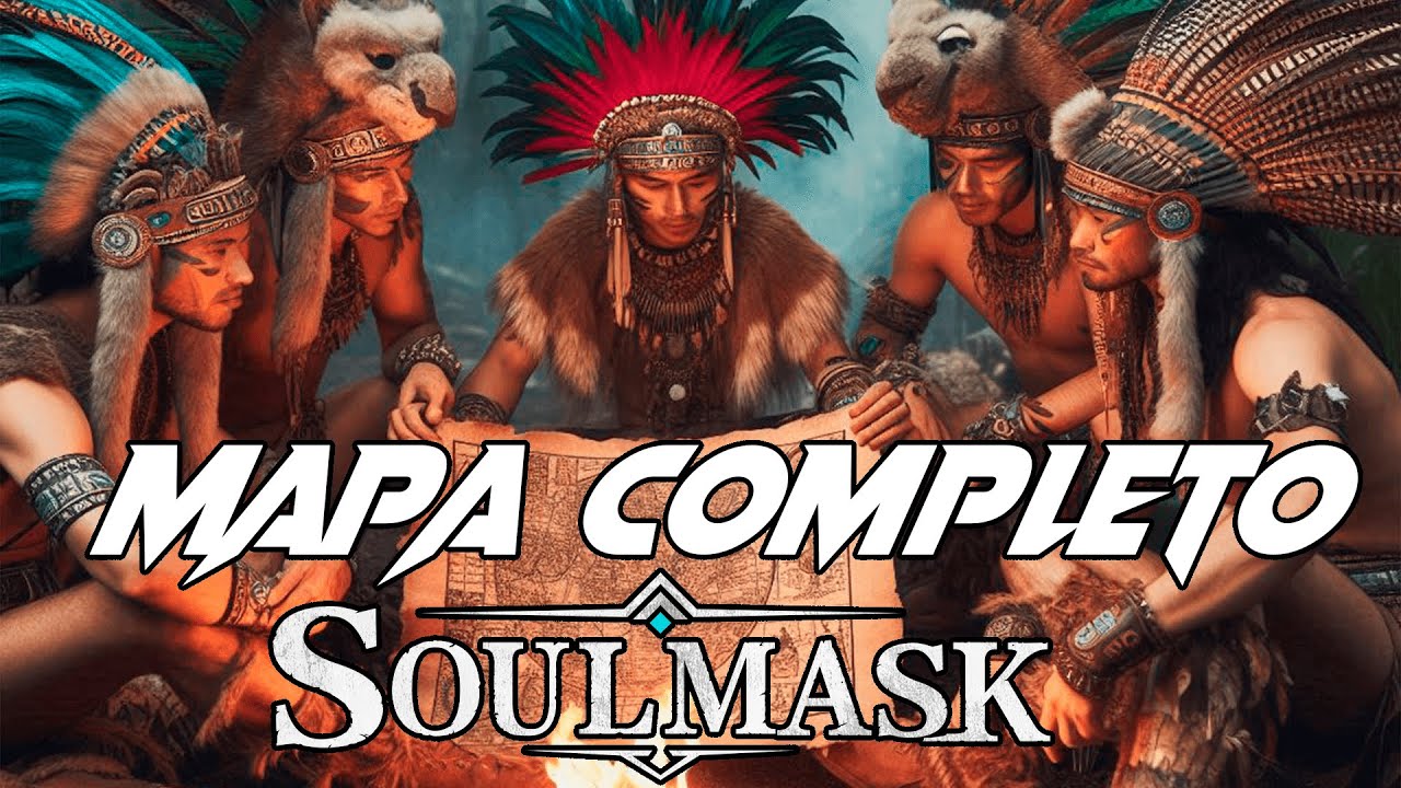 UBICACIÓN DE MASCARAS,MINERALES,CAMPAMENTOS,ETC EN SOULMASK