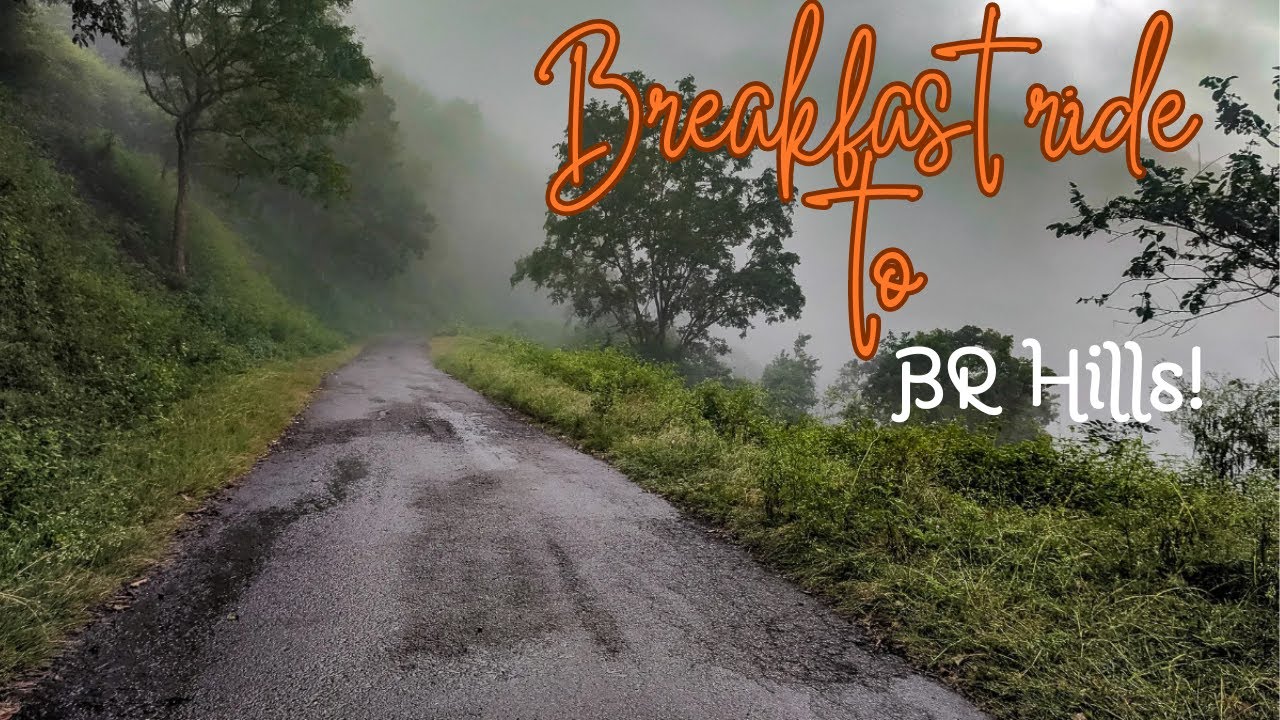 Breakfast ride to B R hills #brhills #mountainbike #natureride #duke250 #monsoonride