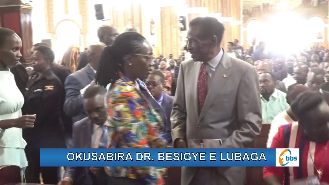 Eyali Katikkiro wa Buganda, Owek Mulwanyamuli Ssemwogerere talutumidde  mwana mu kusabira Dr.Besigye