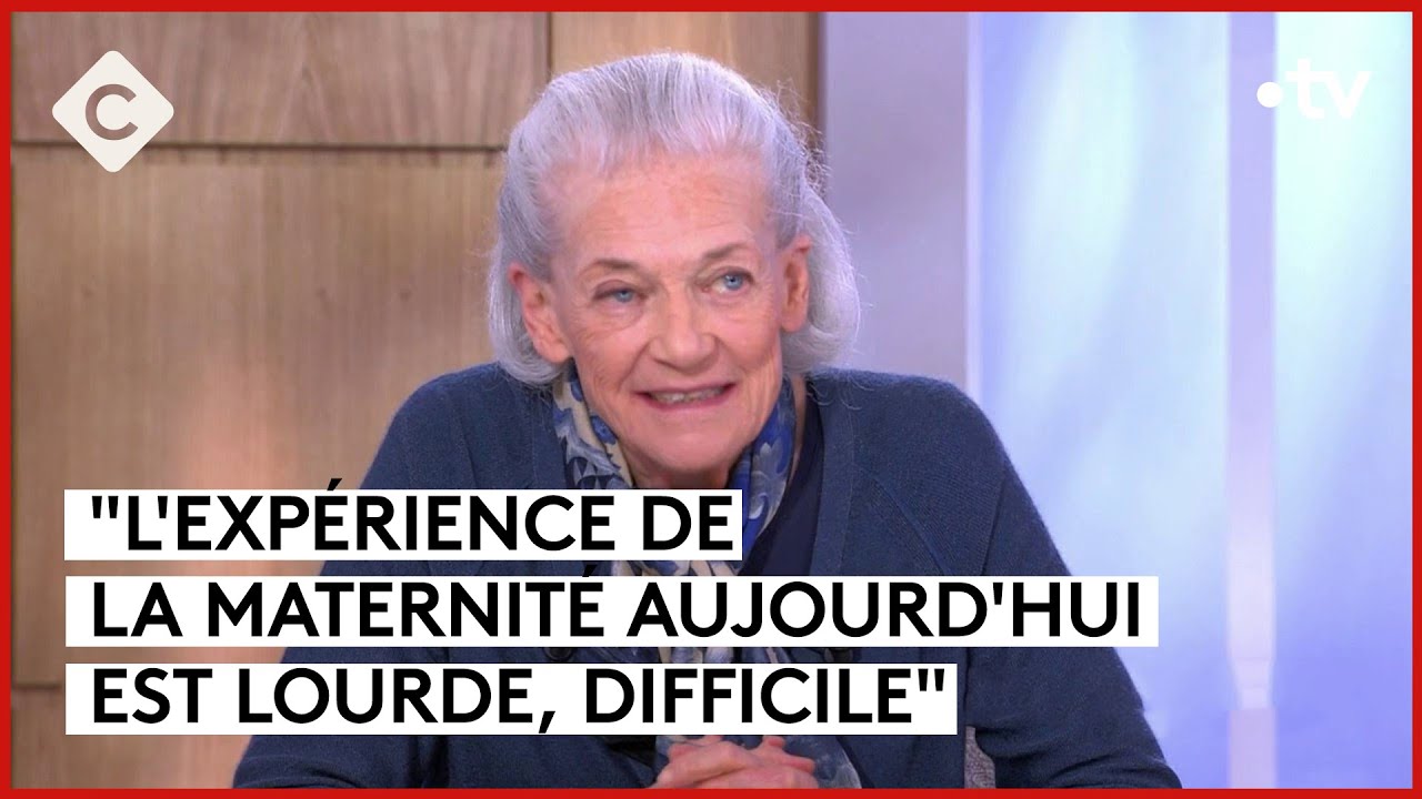 Maternit&eacute; : trop de pression sur les femmes ? - Elisabeth Badinter - C &agrave; Vous - 26/04/2024