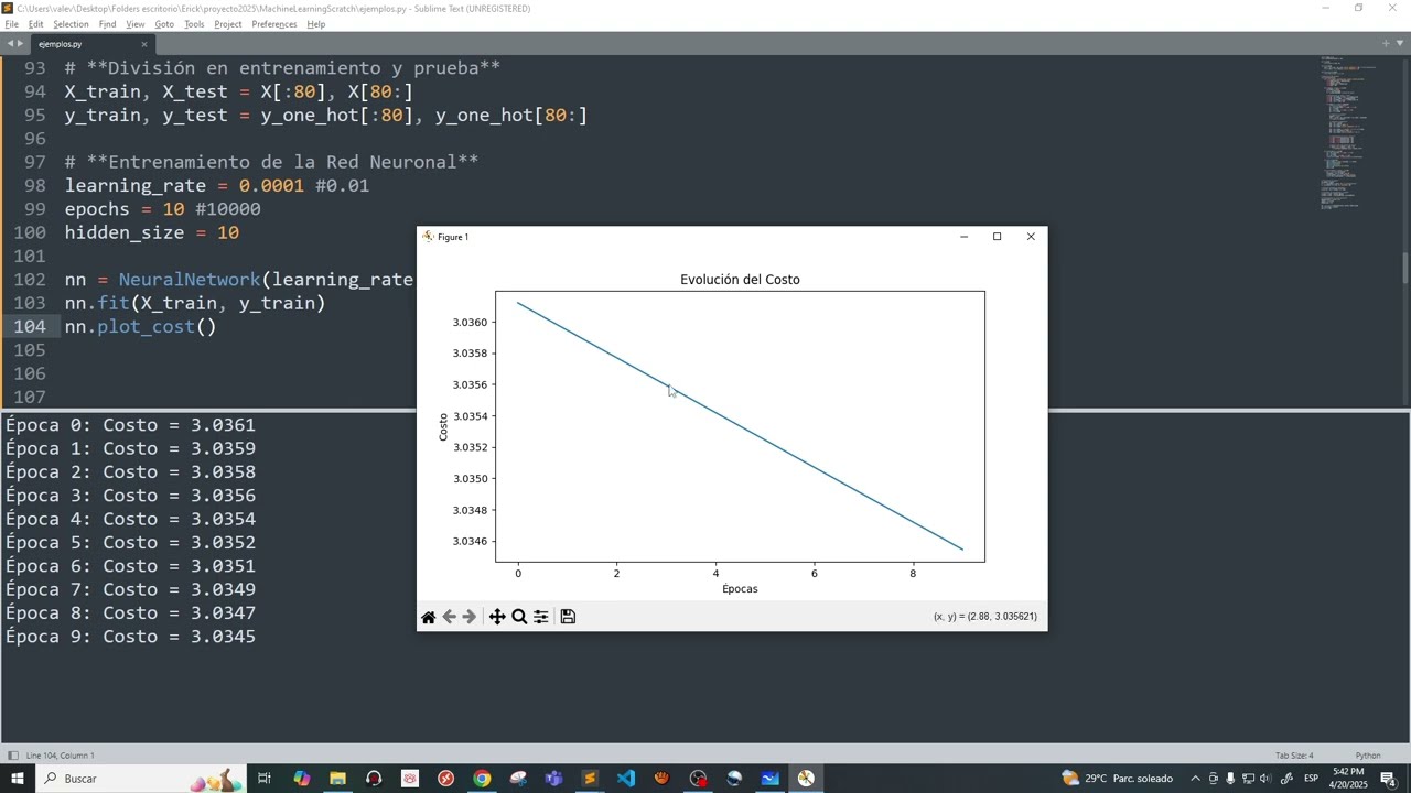 Red Neuronal desde CERO con NumPy 💡 | Sin Librerías de Deep Learning 🧠🔥