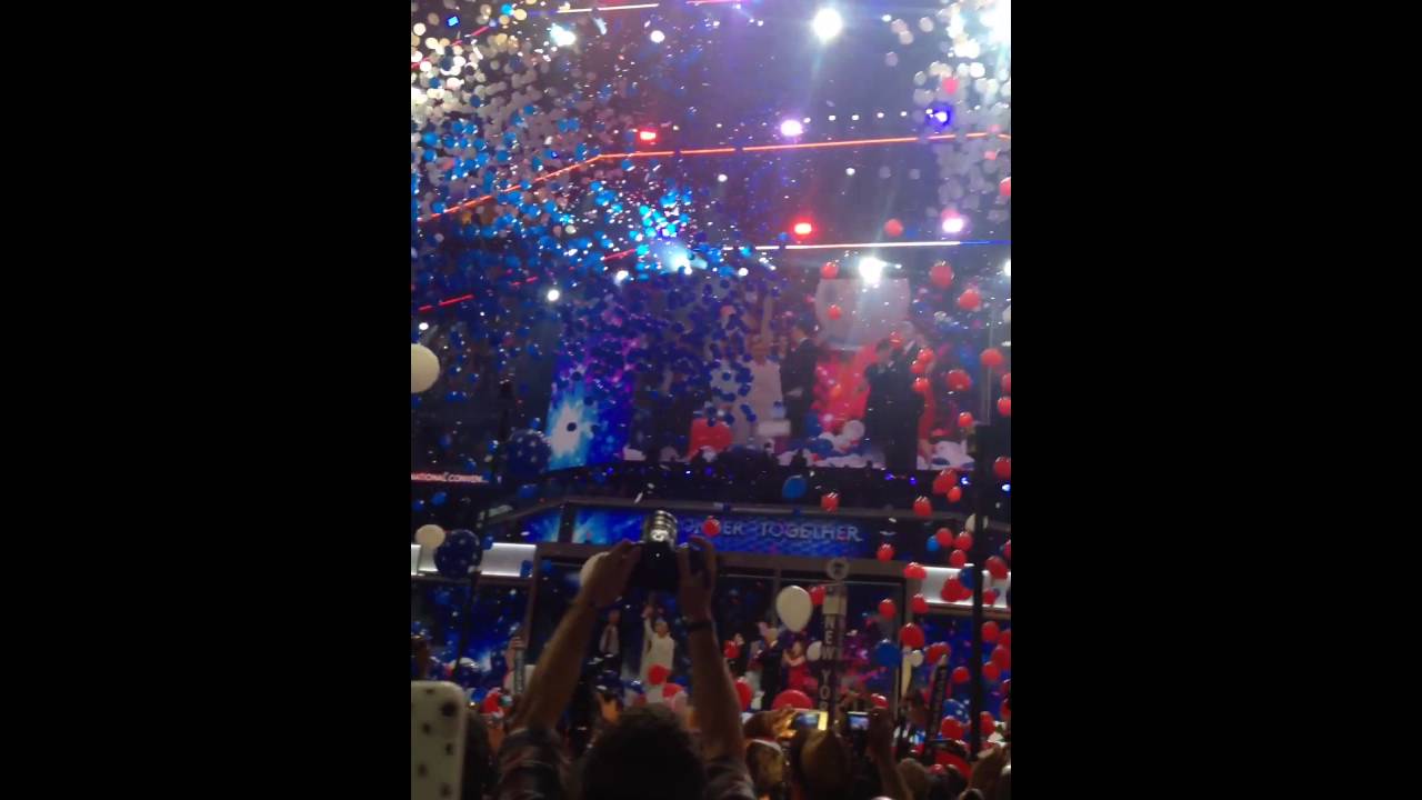 The closing celebration at #DEMconvention #DEMSinPhilly