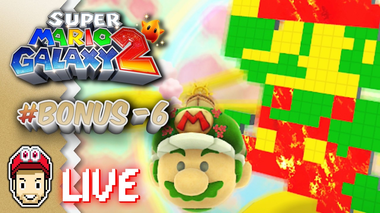 🔴Καλή μου τύχη! - [Super Mario Galaxy 2 - #BONUS-6]