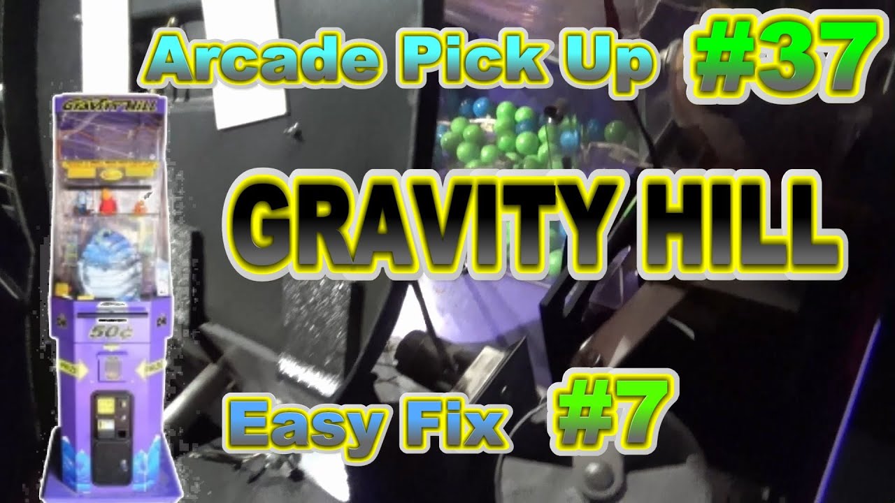Arcade Pick Up #37 Gravity Hill / Easy Fix #7 #arcademachines #mancavedecor #gaming 