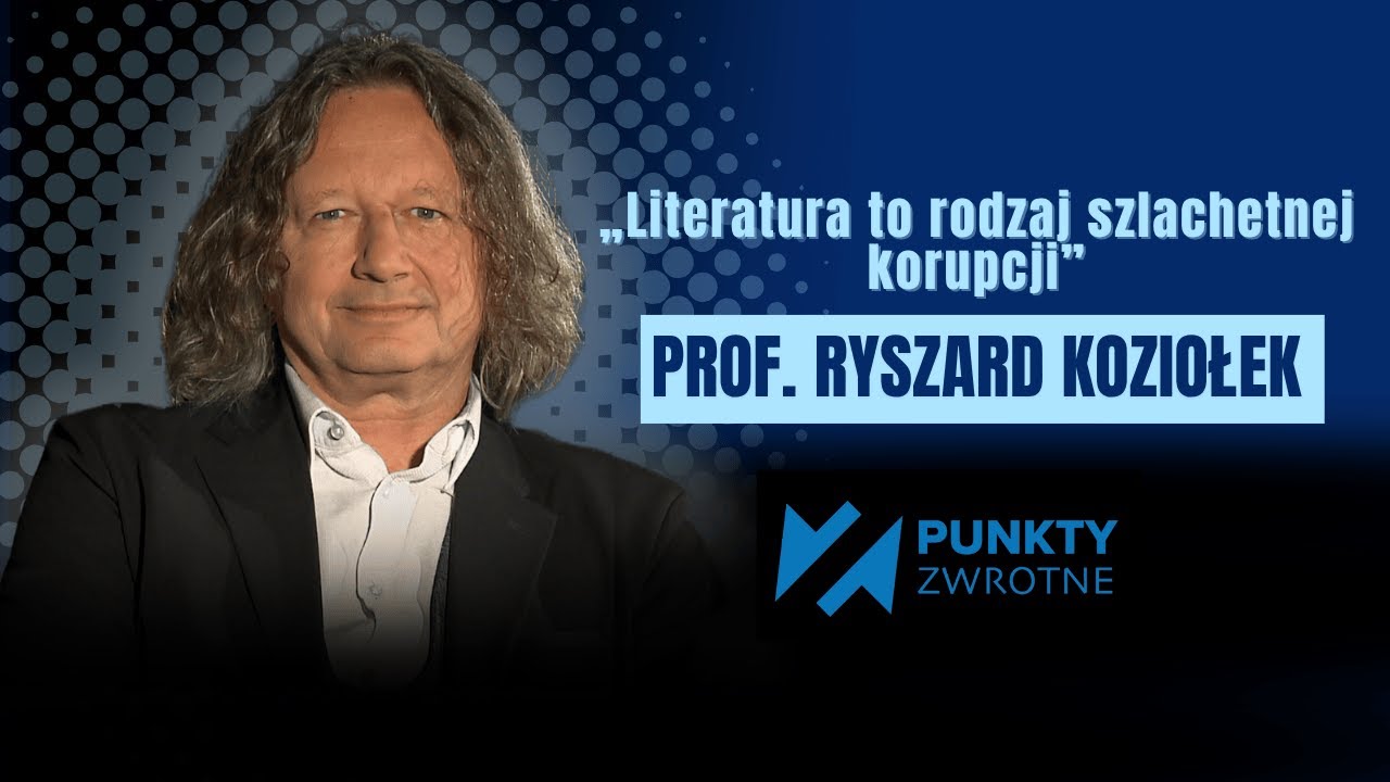 prof. Ryszard Koziołek: Rola słowa nie maleje. Dobre słowo, skuteczne słowo ma znaczenie.