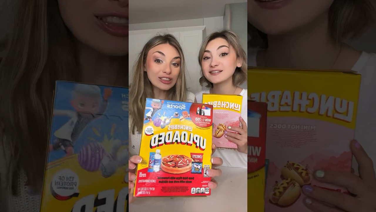Let&rsquo;s give the LUNCHABLES a makeover! 🖌🌭🥪🍕 #lunchables #school