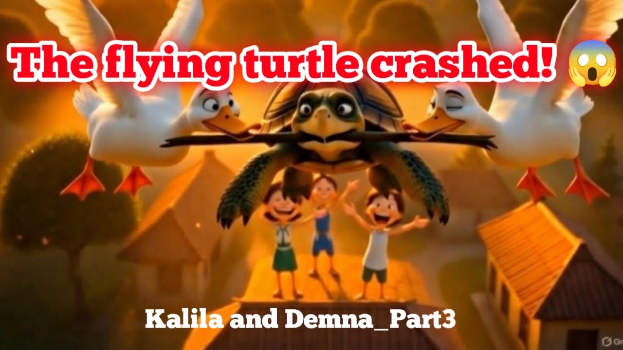 The Tortoise and the Two Ducks | Kalila and Dimna Episode 3 – Moral Story for Kids 🐢🦆