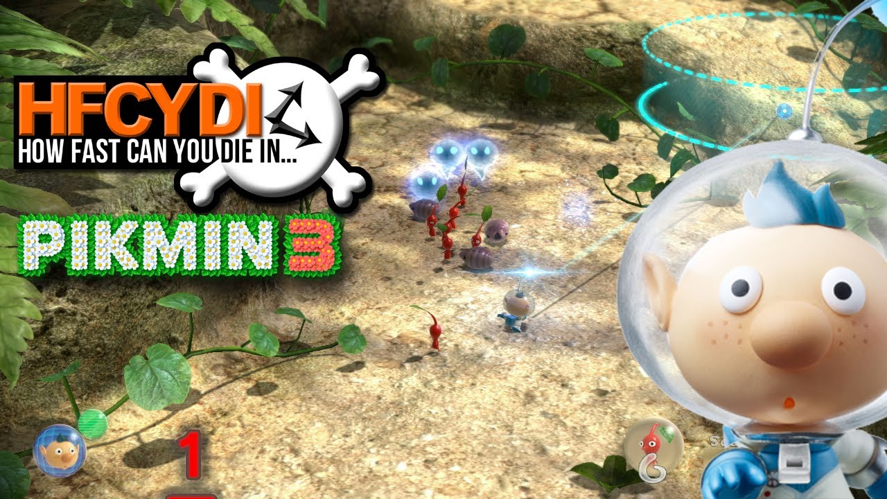 How fast can you die in... Pikmin 3?
