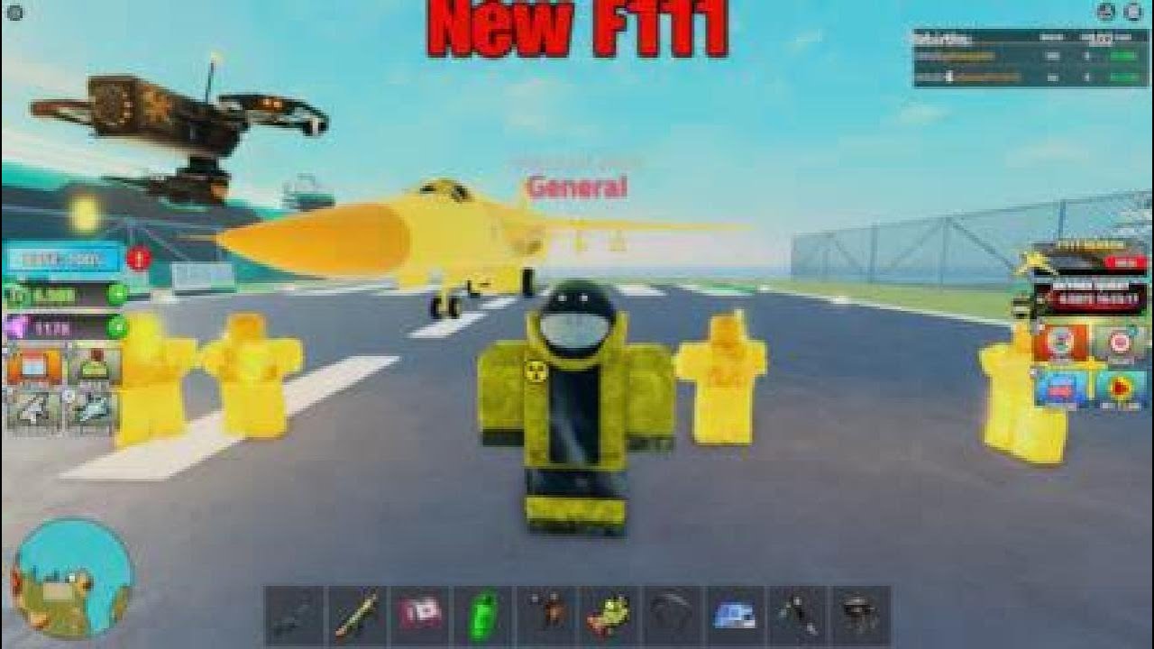 New SF111 in roblox military tycoon