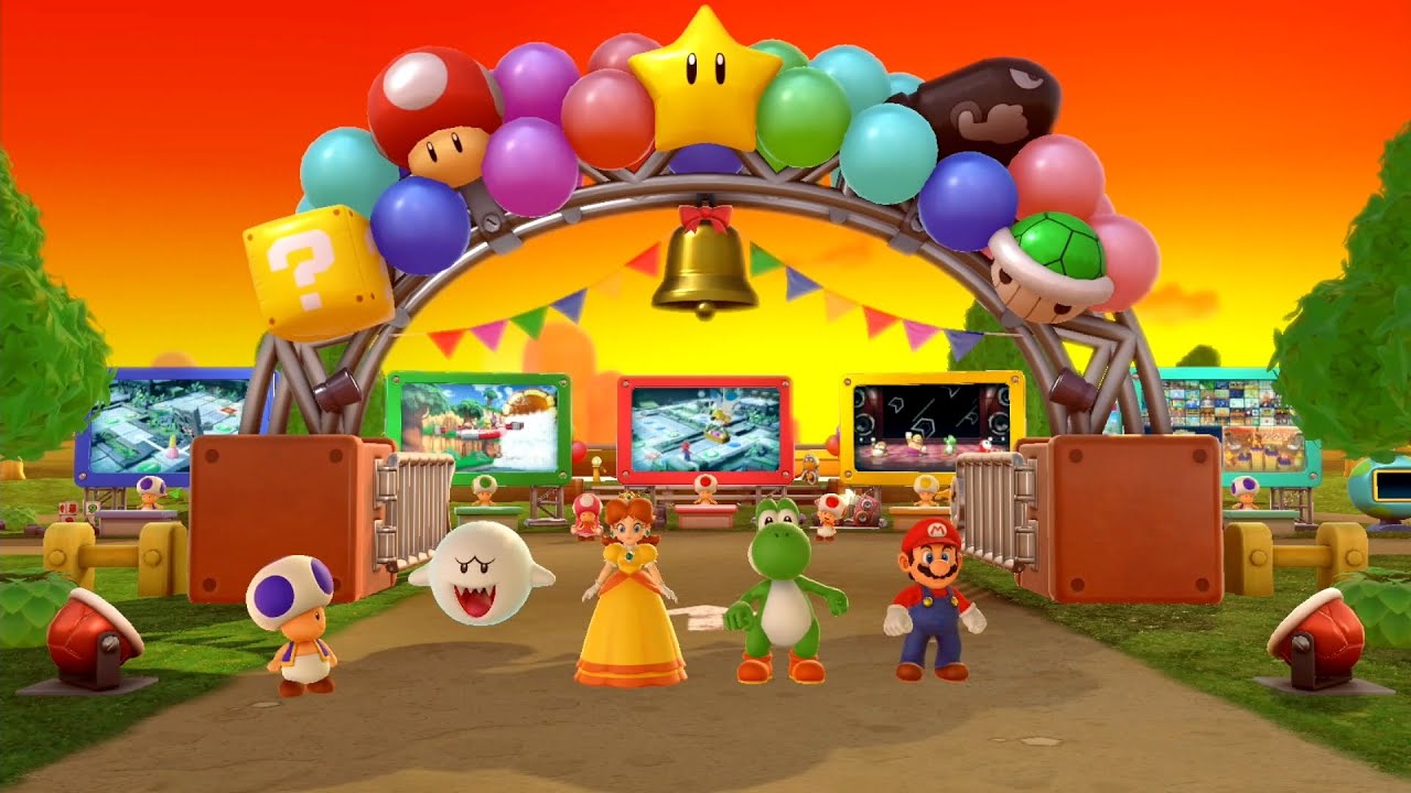 Super Mario Party - Mario Party - #1: Whomp's Domino Ruins - Boo & Daisy vs Yoshi & Mario