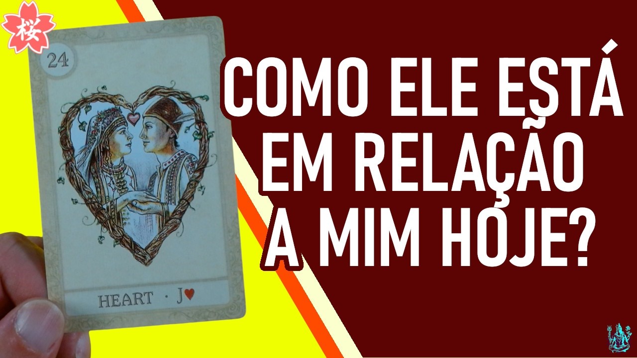COMO ELE ESTÁ EM RELAÇÃO A MIM HOJE? 😍