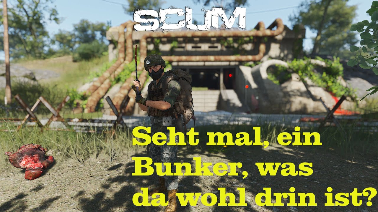 SCUM Live | Zu Brenner in den Bunker mit meinen Zuschauern!