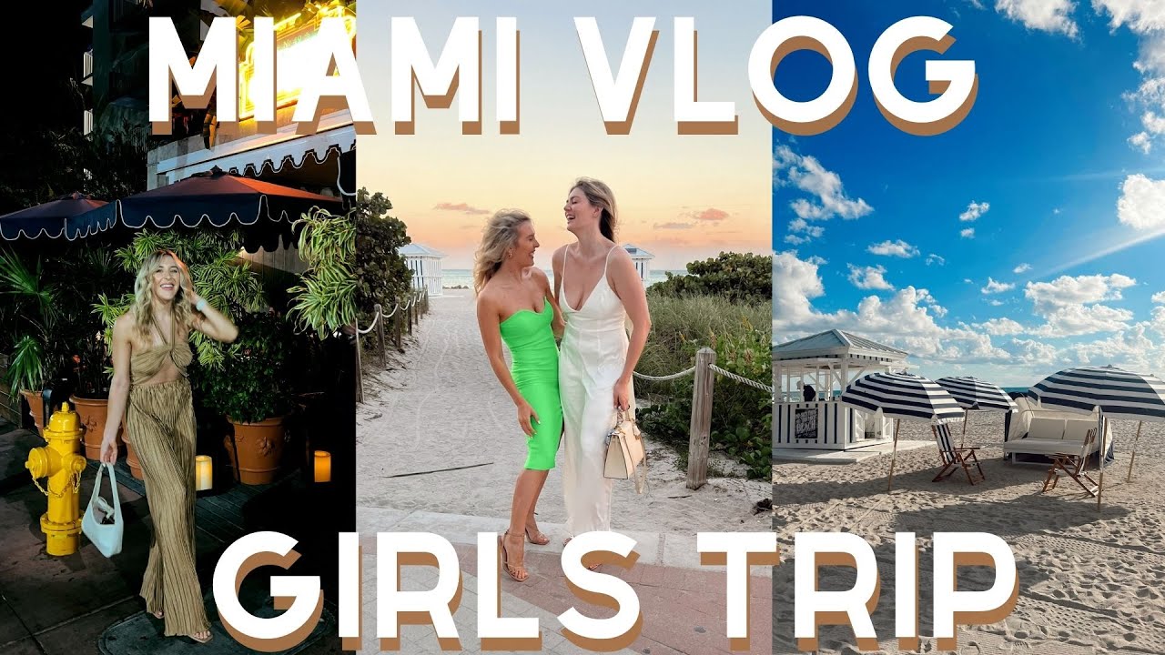 Miami Vlog! Girls Trip To Miami! Miami Beach, Miami Restaurants, Miami Girls + Virgin Upper Lounge