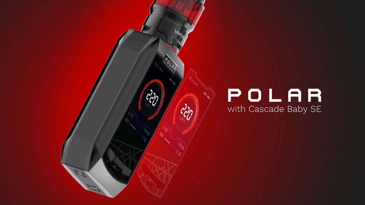 First Look of Vaporesso Polar Kit with Cascade Baby SE | VAPORL